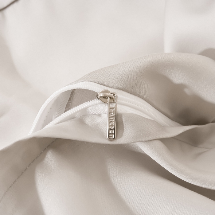 91家纺网 家纺一手货源 找家纺 涵宸家纺 2026新款纯色天丝棉四件套-场景二 太空灰