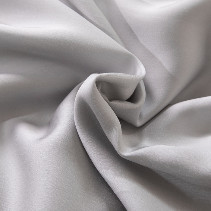 91家纺网 家纺一手货源 找家纺 涵宸家纺 2026新款纯色天丝棉单被套-场景二 时尚灰+玫瑰粉