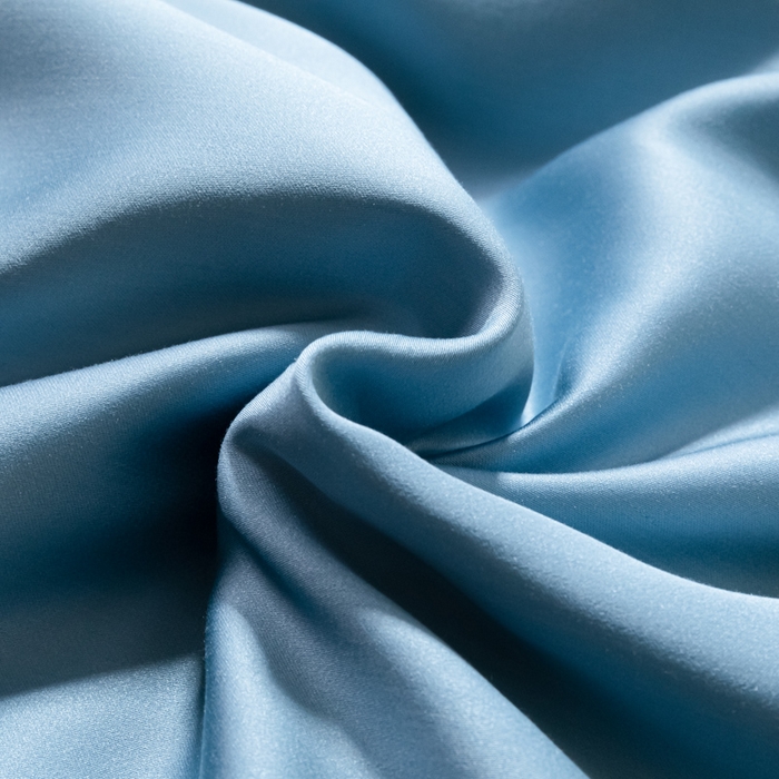 91家纺网 家纺一手货源 找家纺 涵宸家纺 2026新款纯色天丝棉单被套-场景二 星耀兰+时尚灰