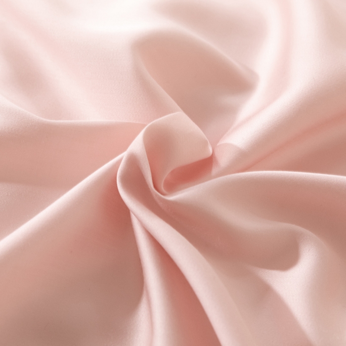 91家纺网 家纺一手货源 找家纺 涵宸家纺 2026新款纯色天丝棉四件套-场景二 玫瑰粉+时尚灰