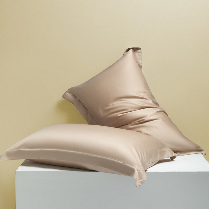 91家纺网 家纺一手货源 找家纺 （总）涵宸家纺 2026新款纯色天丝棉单枕套-场景二