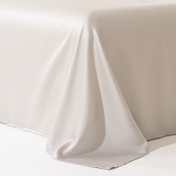 91家纺网 家纺一手货源 找家纺 涵宸家纺 2026新款纯色天丝棉四件套-场景二 太空灰