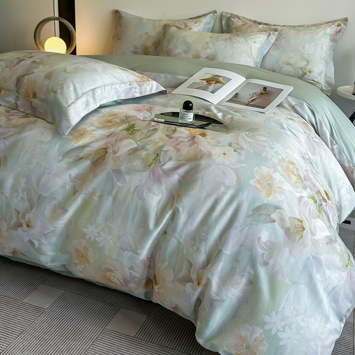 91家纺网 家纺一手货源 找家纺 （总）涵宸家纺 2026新款天丝棉数码印花四件套