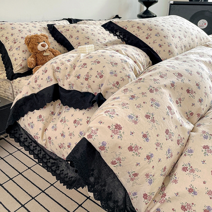 91家纺网 家纺一手货源 找家纺 （总）元熙 2026新款古法水洗棉床盖四件套