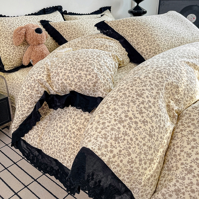 91家纺网 家纺一手货源 找家纺 （总）元熙 2026新款古法水洗棉床盖四件套