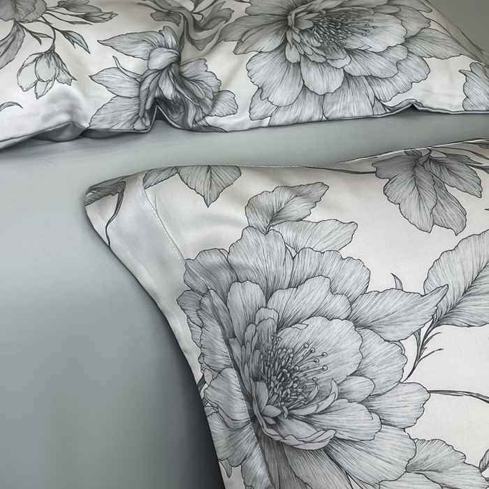 91家纺网 家纺一手货源 找家纺 涵宸家纺 2026新款天丝棉数码印花四件套 多琳娜