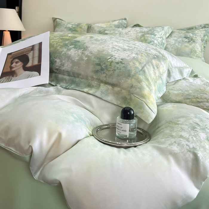 91家纺网 家纺一手货源 找家纺 涵宸家纺 2026新款天丝棉数码印花四件套 今莳