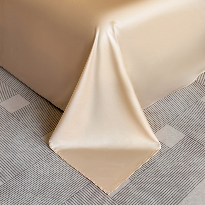 91家纺网 家纺一手货源 找家纺 涵宸家纺 2026新款天丝棉数码印花四件套 恬觅-粉