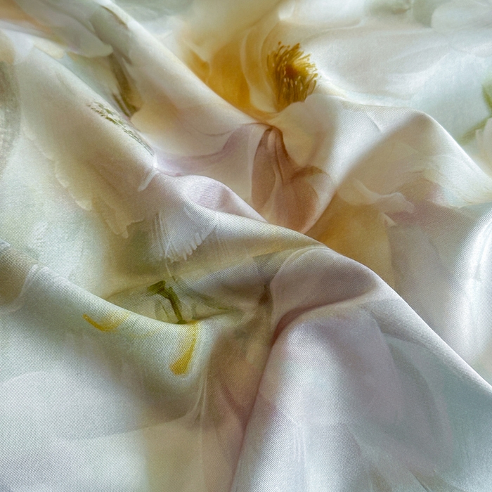 91家纺网 家纺一手货源 找家纺 涵宸家纺 2026新款天丝棉数码印花四件套 恬觅-绿