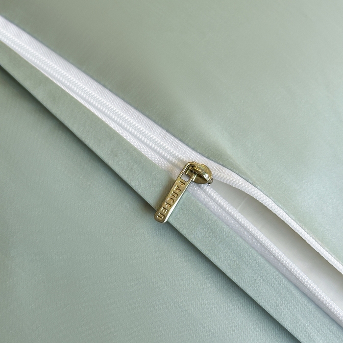 91家纺网 家纺一手货源 找家纺 涵宸家纺 2026新款天丝棉数码印花四件套 恬觅-绿