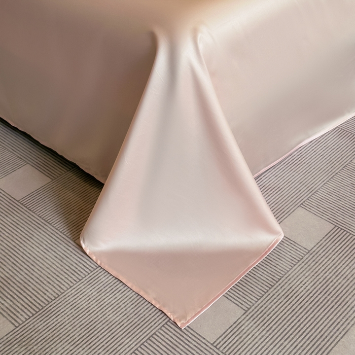 91家纺网 家纺一手货源 找家纺 涵宸家纺 2026新款天丝棉数码印花四件套 云缦-黄