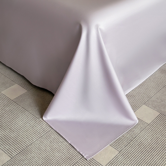 91家纺网 家纺一手货源 找家纺 涵宸家纺 2026新款天丝棉数码印花四件套 醉花季-紫