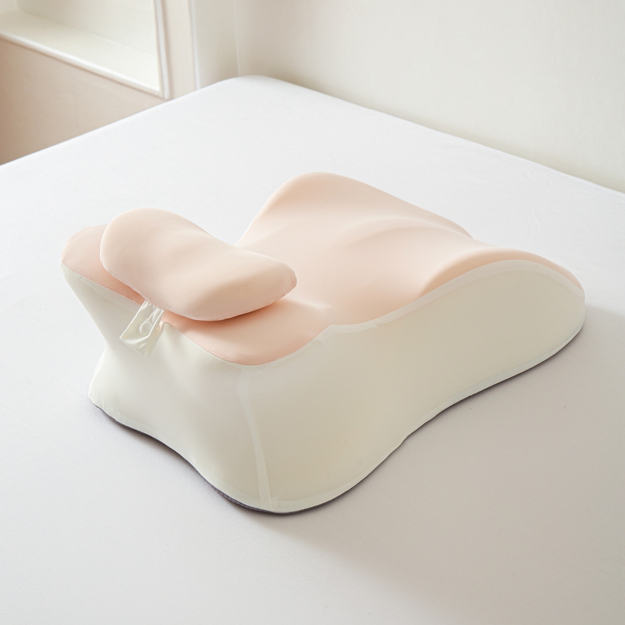 盛隆 2026新款房事枕趴趴枕休闲枕记忆棉枕芯 粉色