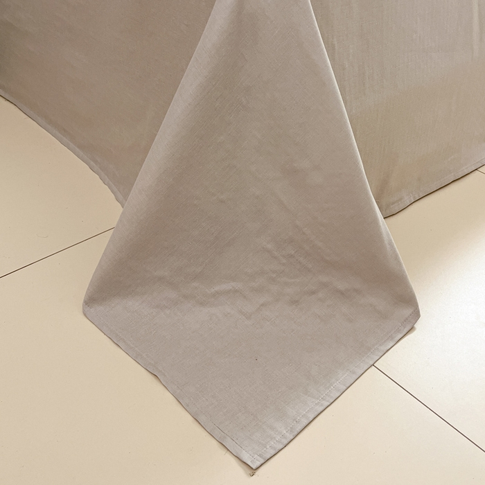 91家纺网 家纺一手货源 找家纺 涵宸家纺 2026新款双层纱印花四件套 B花田-金