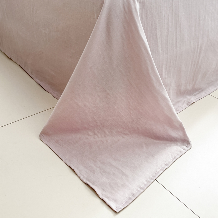 91家纺网 家纺一手货源 找家纺 涵宸家纺 2026新款双层纱印花四件套 B婉然