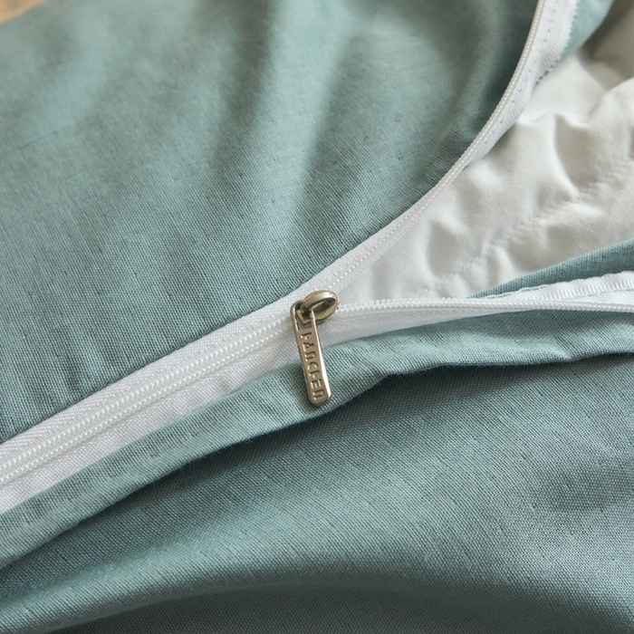 91家纺网 家纺一手货源 找家纺 涵宸家纺 2026新款双层纱印花四件套 D水木年华