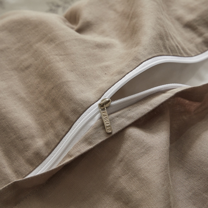 91家纺网 家纺一手货源 找家纺 涵宸家纺 2026新款双层纱印花四件套 F晨花