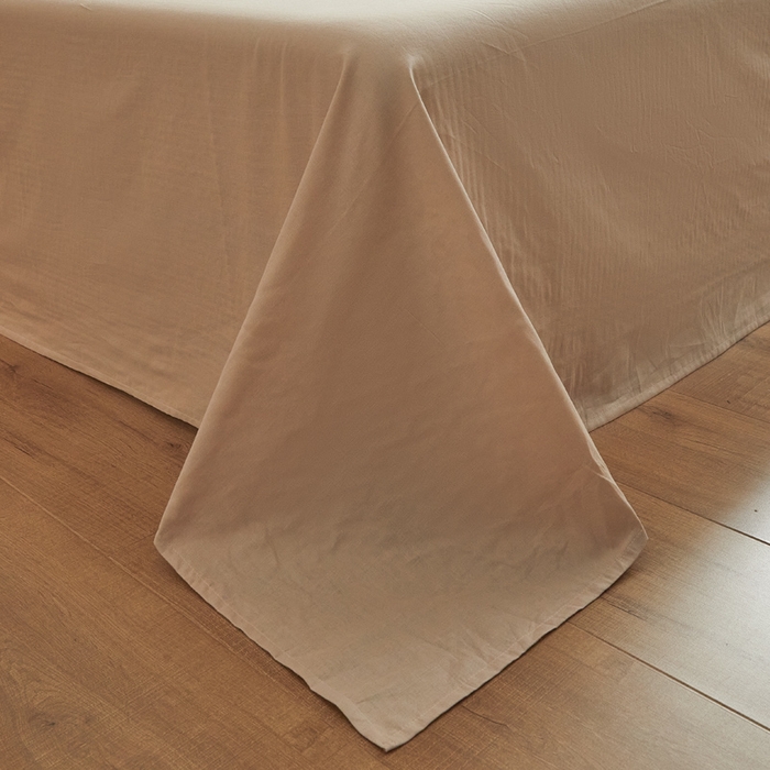 91家纺网 家纺一手货源 找家纺 涵宸家纺 2026新款双层纱印花四件套 F云溪