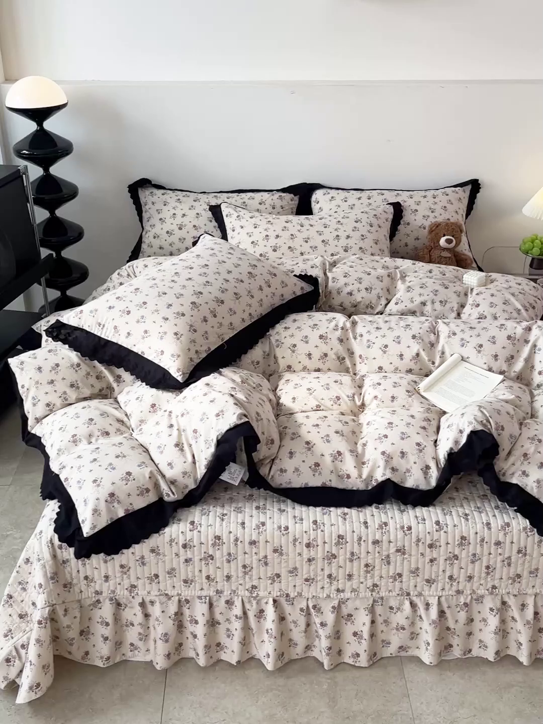 91家纺网 家纺一手货源 找家纺 元熙 2026新款古法水洗棉床盖四件套 吉野