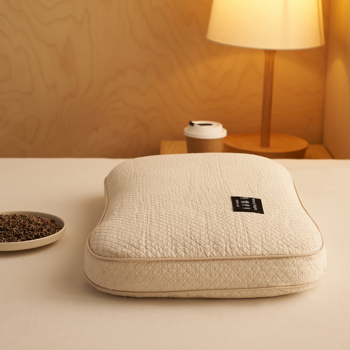 91家纺网 家纺一手货源 找家纺 （总）乐可 2026新款棉麻天然好物面包枕荞麦枕枕头枕芯