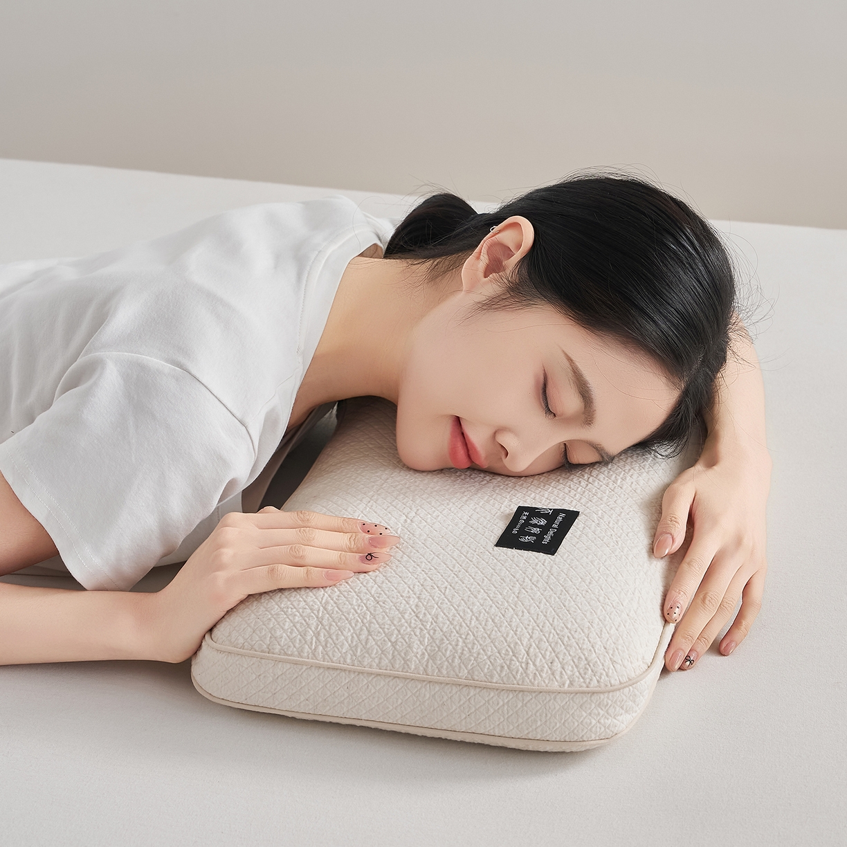 91家纺网 家纺一手货源 找家纺 （总）乐可 2026新款棉麻天然好物面包枕荞麦枕枕头枕芯