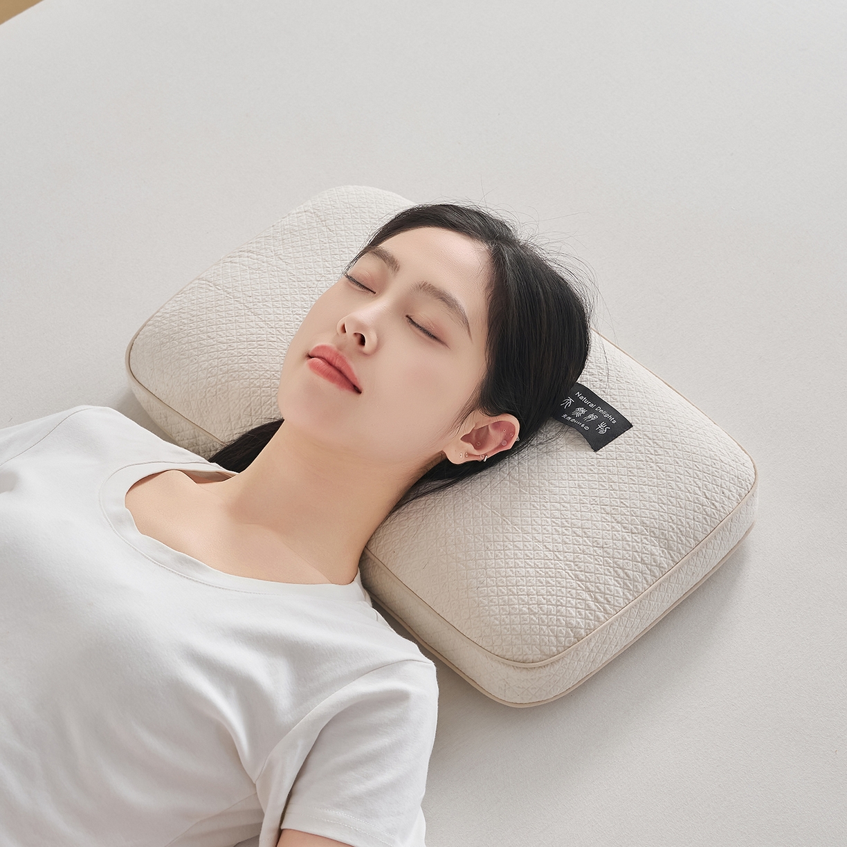 91家纺网 家纺一手货源 找家纺 （总）乐可 2026新款棉麻天然好物面包枕荞麦枕枕头枕芯