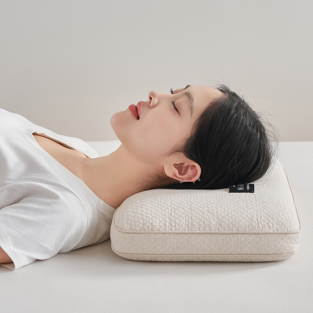 91家纺网 家纺一手货源 找家纺 （总）乐可 2026新款棉麻天然好物面包枕荞麦枕枕头枕芯