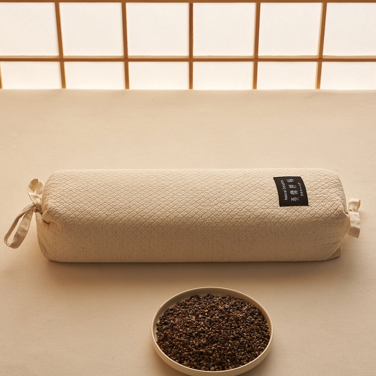 91家纺网 家纺一手货源 找家纺 （总）乐可 2026新款棉麻天然好物糖果枕荞麦枕枕头枕芯