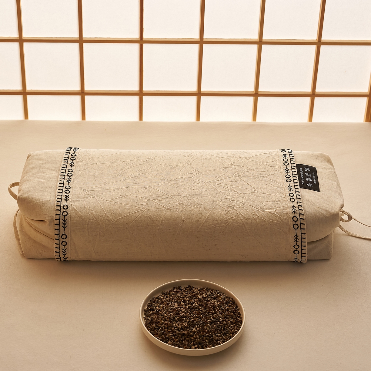 91家纺网 家纺一手货源 找家纺 （总）乐可 2026新款棉麻天然好物调节枕荞麦枕枕头枕芯