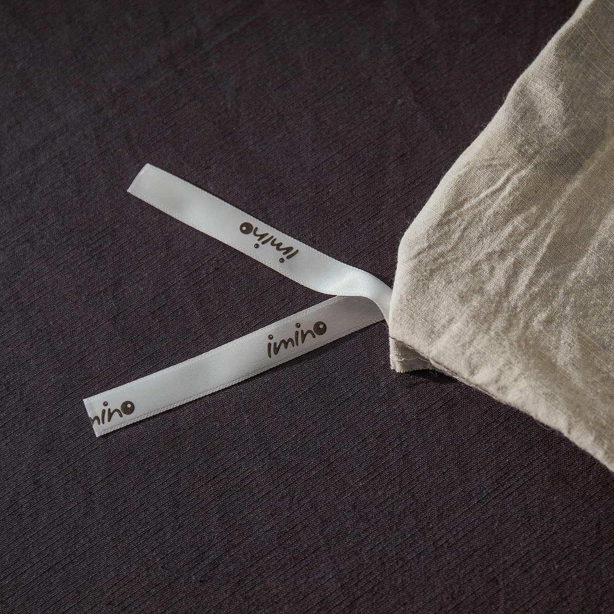 91家纺网 家纺一手货源 找家纺 涵宸家纺 2026新款棉麻数码印花四件套 墨染花影