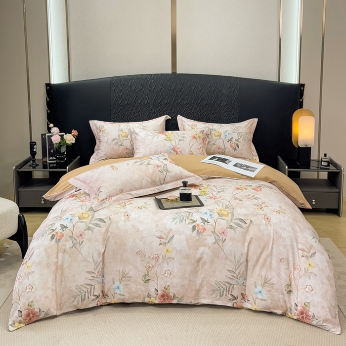 91家纺网 家纺一手货源 找家纺 （总）凌鼎 2025新款100%全棉生态磨毛四件套系列1