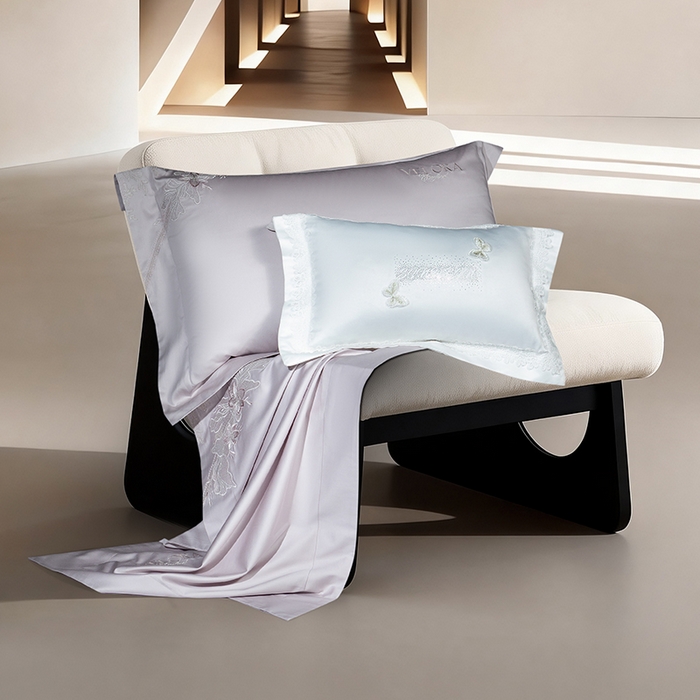 91家纺网 家纺一手货源 找家纺 诗黛尔 2026春夏新品长绒棉刺绣婼兰系列四件套（会员-20） 婼兰-圣女紫