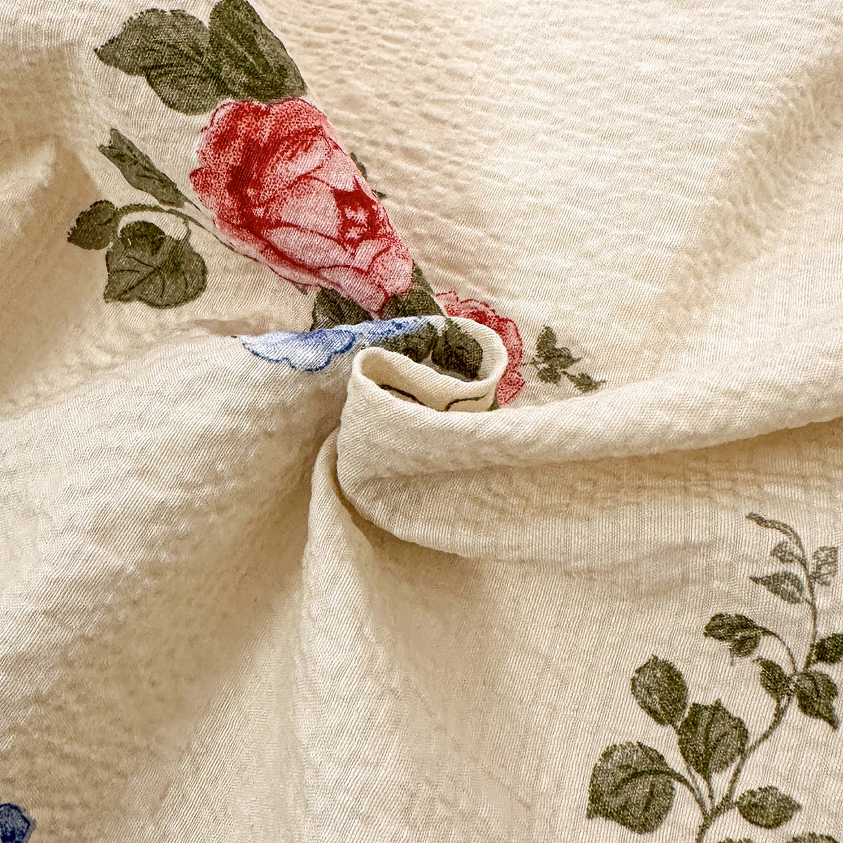 91家纺网 家纺一手货源 找家纺 （总）安哆啦家纺 2026新款糯叽叽泡泡棉韩式花边床盖四件套