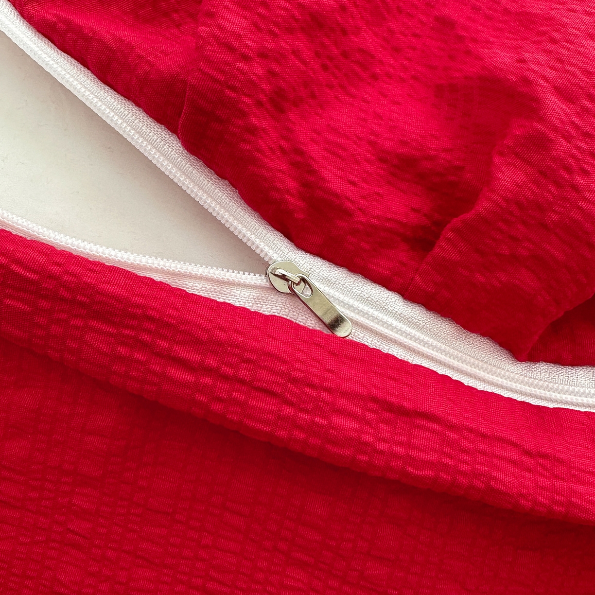 91家纺网 家纺一手货源 找家纺 安哆啦家纺 2026新款糯叽叽泡泡棉韩式花边床盖四件套 泡泡棉-可爱女孩