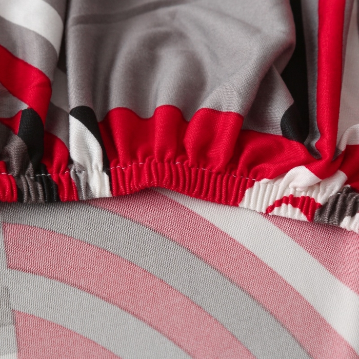 91家纺网 家纺一手货源 找家纺 （总）雅竹 2026新款牛奶丝印花连体椅套