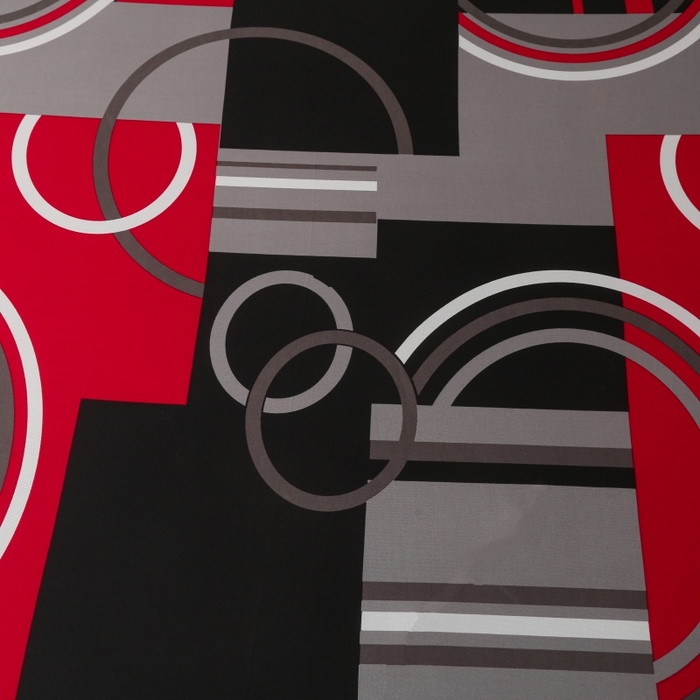 91家纺网 家纺一手货源 找家纺 雅竹 2026新款牛奶丝印花连体椅套 圆环