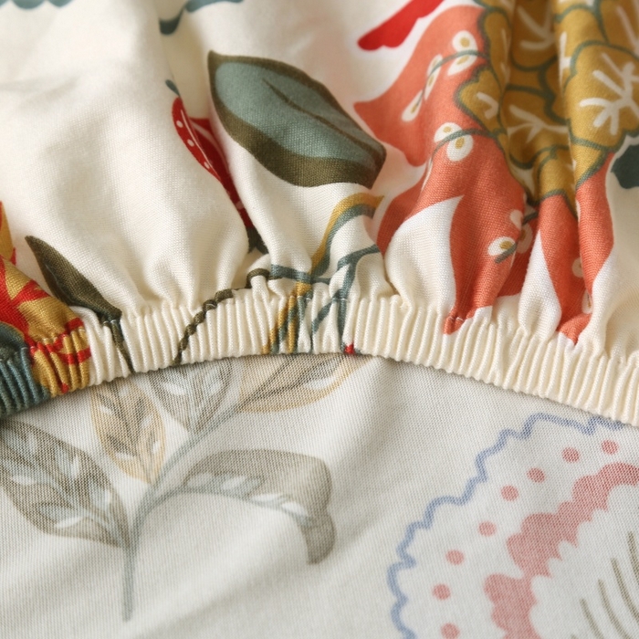 91家纺网 家纺一手货源 找家纺 雅竹 2026新款牛奶丝印花连体椅套 霜华