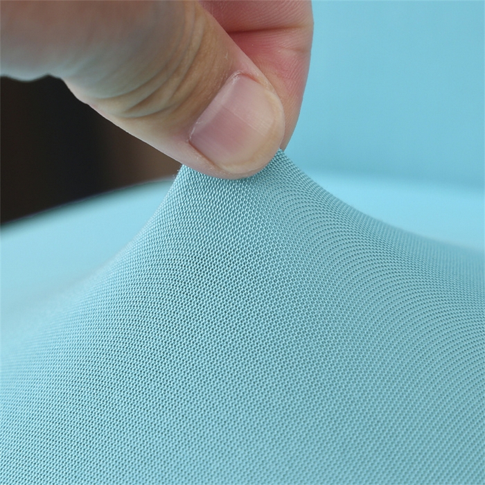 91家纺网 家纺一手货源 找家纺 雅竹家纺 2026新款纯色牛奶丝连体椅套 湖蓝