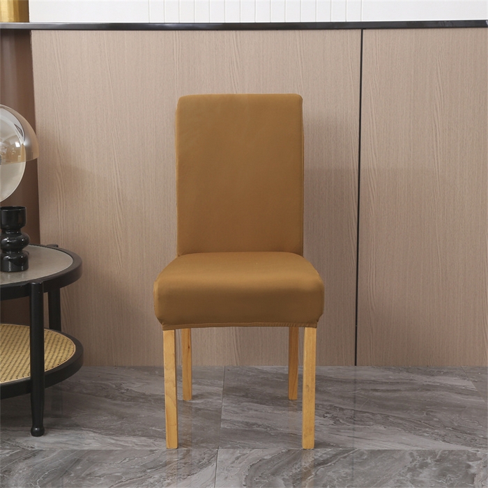 91家纺网 家纺一手货源 找家纺 雅竹家纺 2026新款纯色牛奶丝连体椅套 靓咖