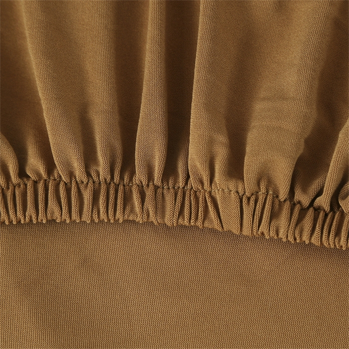 91家纺网 家纺一手货源 找家纺 雅竹家纺 2026新款纯色牛奶丝连体椅套 靓咖