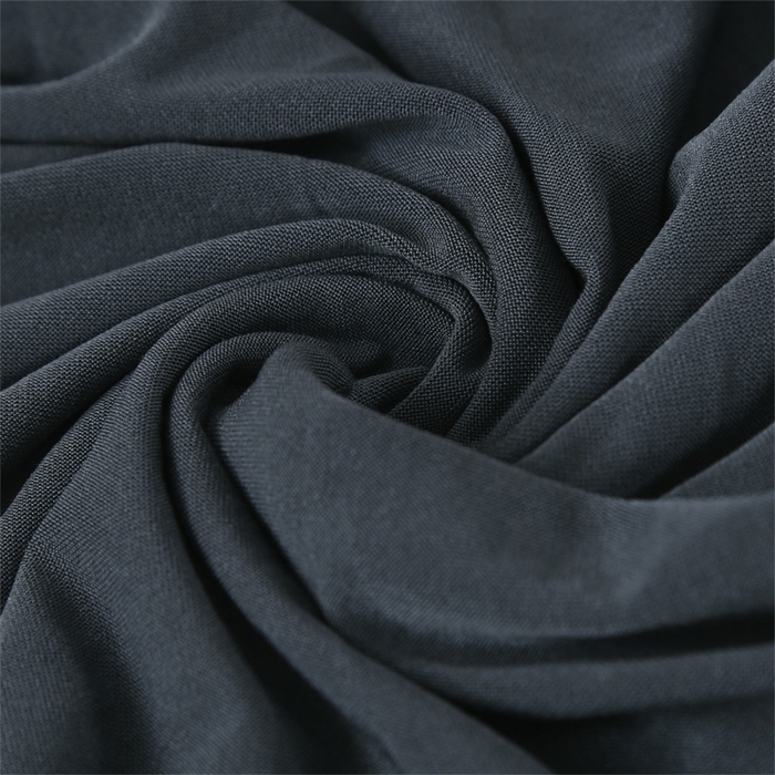 91家纺网 家纺一手货源 找家纺 雅竹家纺 2026新款纯色牛奶丝连体椅套 深灰