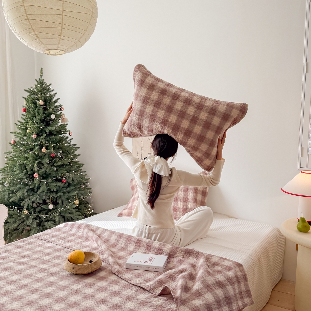 91家纺网 家纺一手货源 找家纺 （总）沐瑟家纺 2026新款纯棉四层纱布枕巾-华夫生活