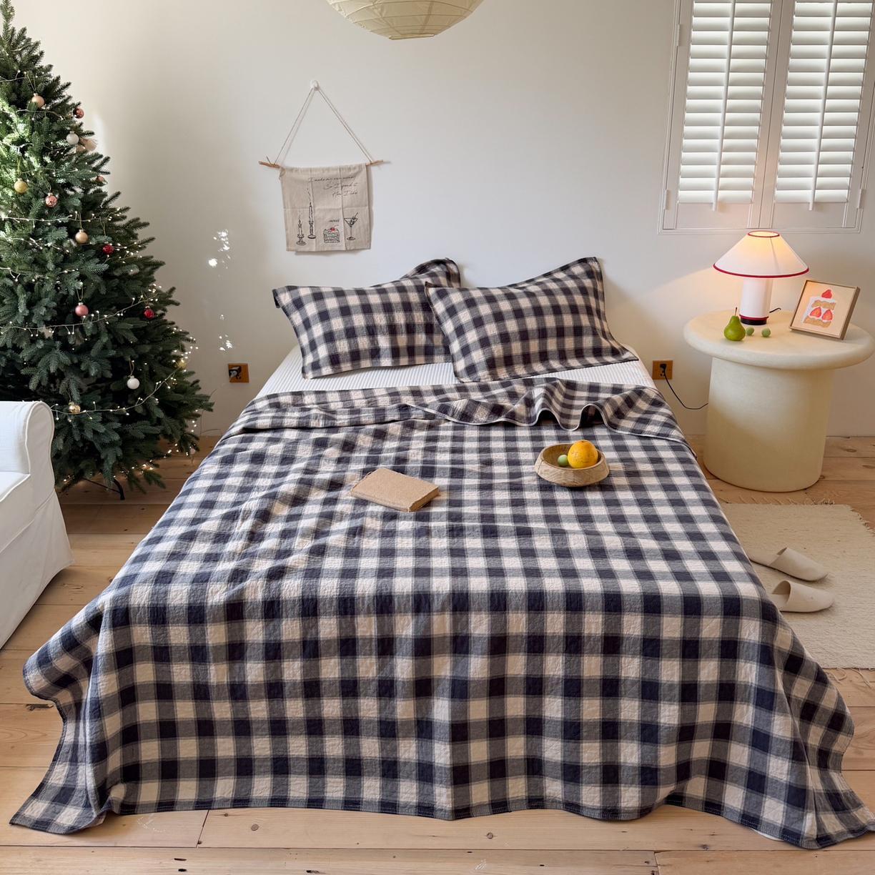 91家纺网 家纺一手货源 找家纺 沐瑟家纺 2026新款纯棉四层纱布枕巾-华夫生活 华夫生活-深灰