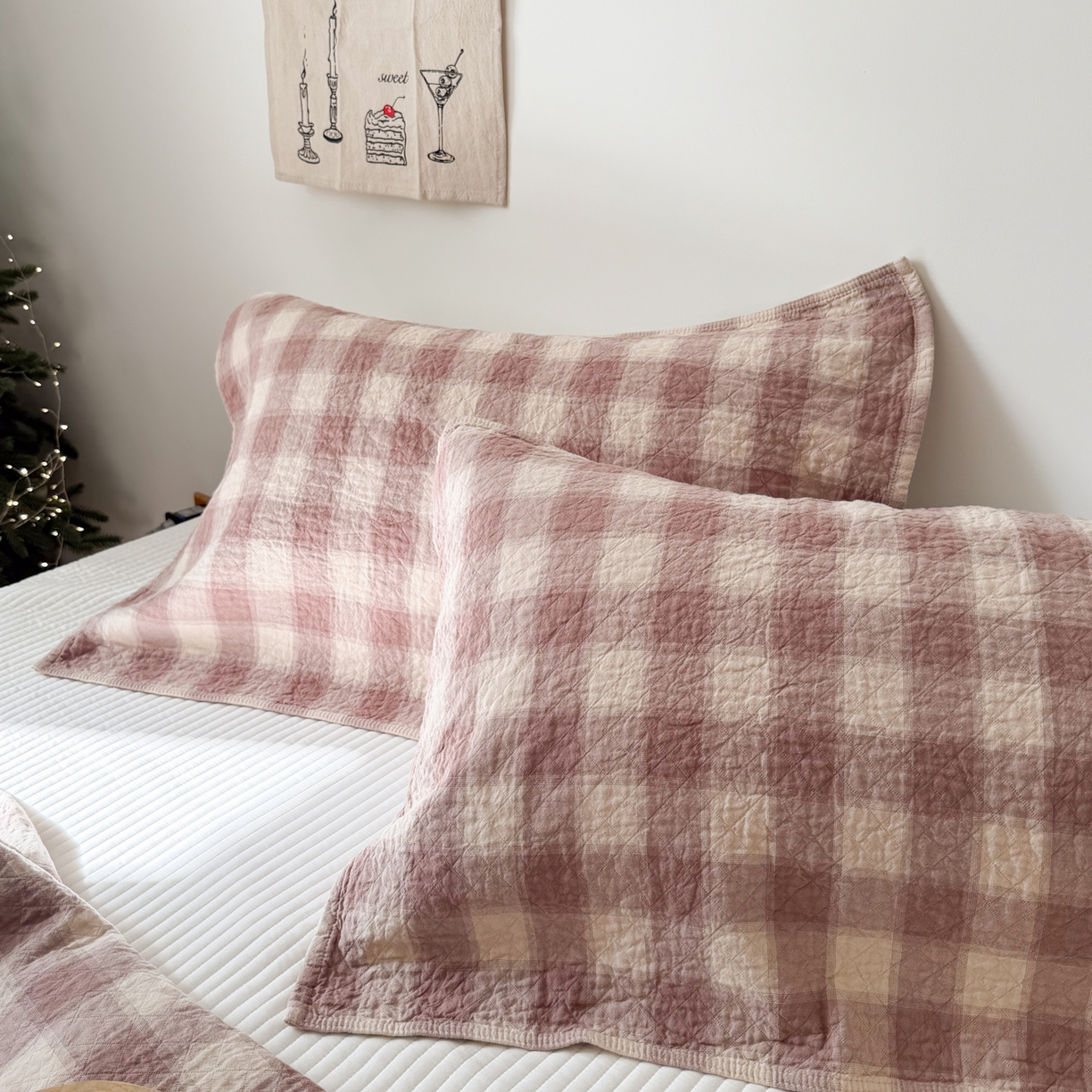 91家纺网 家纺一手货源 找家纺 沐瑟家纺 2026新款纯棉四层纱布枕巾-华夫生活 华夫生活-浅咖