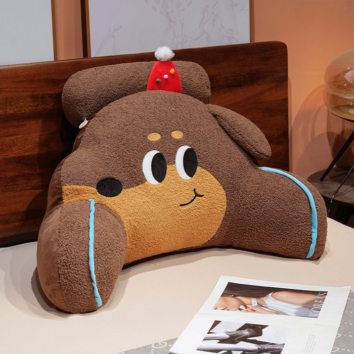 91家纺网 家纺一手货源 找家纺 （总）仟亿莱 2026新款腊肠狗拥抱式腰靠