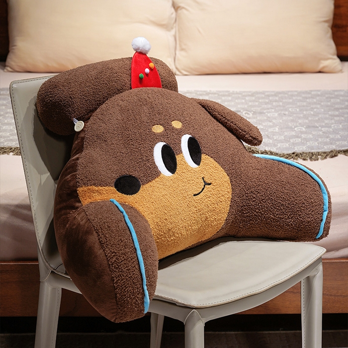 91家纺网 家纺一手货源 找家纺 （总）仟亿莱 2026新款腊肠狗拥抱式腰靠