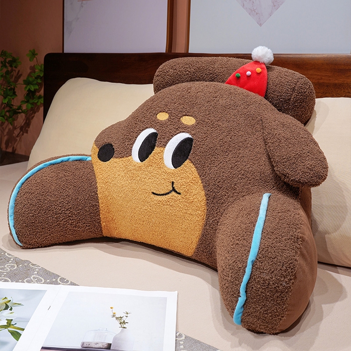 91家纺网 家纺一手货源 找家纺 （总）仟亿莱 2026新款腊肠狗拥抱式腰靠