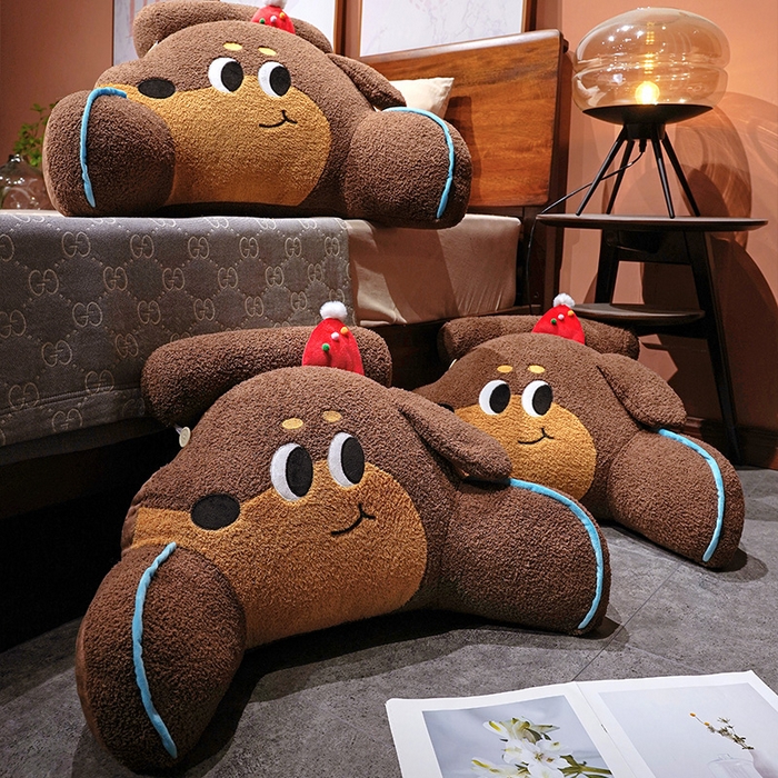 91家纺网 家纺一手货源 找家纺 （总）仟亿莱 2026新款腊肠狗拥抱式腰靠