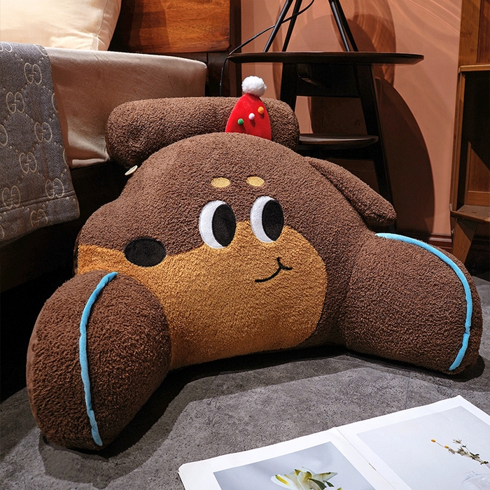 91家纺网 家纺一手货源 找家纺 （总）仟亿莱 2026新款腊肠狗拥抱式腰靠