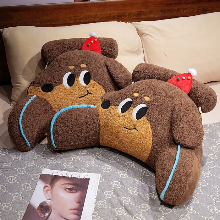 91家纺网 家纺一手货源 找家纺 （总）仟亿莱 2026新款腊肠狗拥抱式腰靠